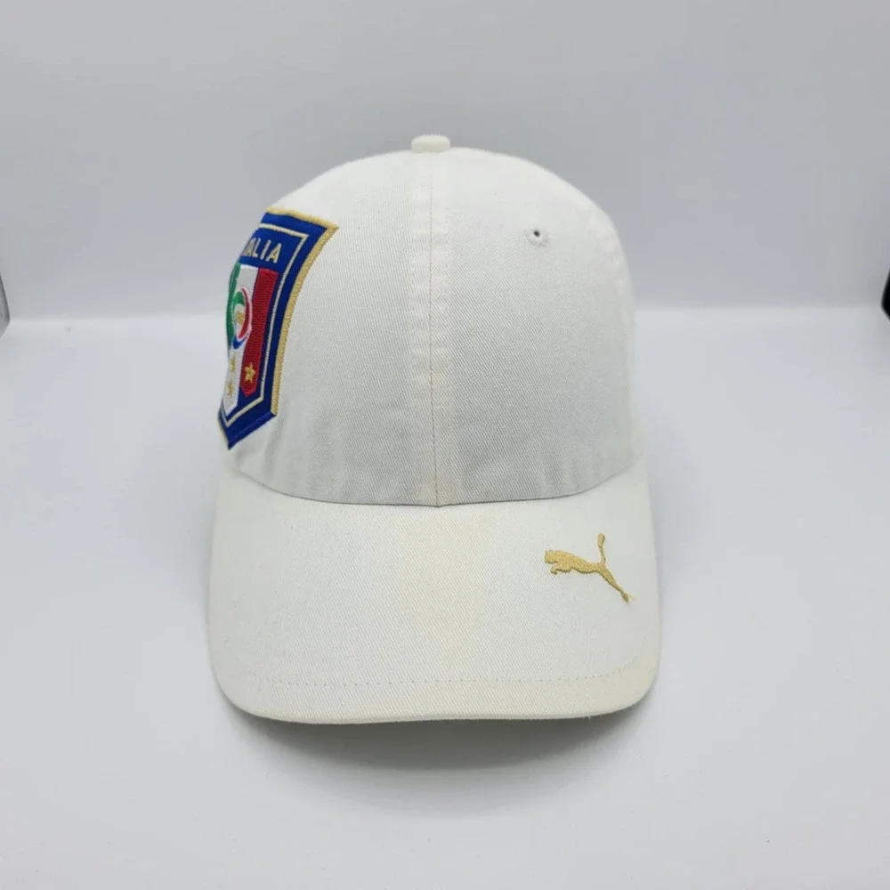 Italy Soccer Vintage Y2K Puma World Cup Strapback Hat